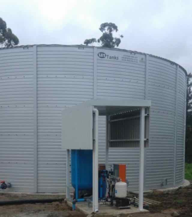 500000l rainwater storage tank