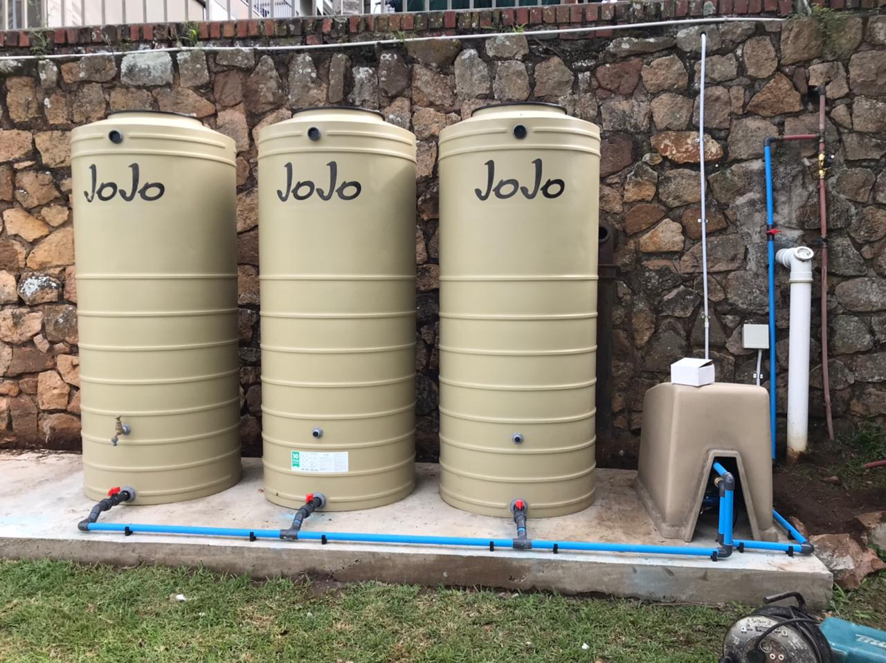 3000l Back up water system at house in Durban