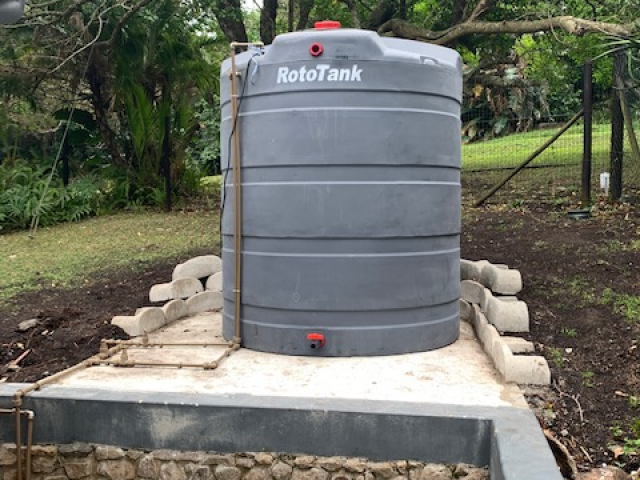 Southbroom backup water system