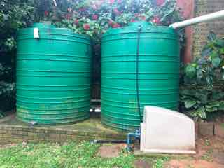 Rainwater system for dutban household after 5 years