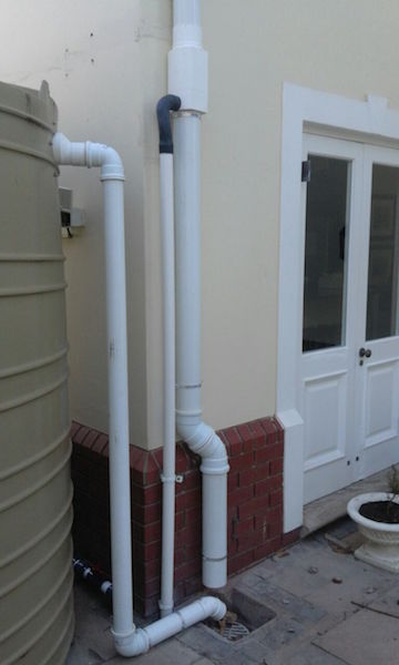 Rainwater system in Mt Edgecombe