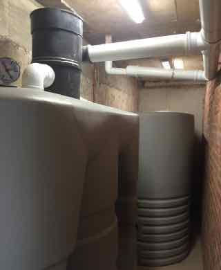 Rainwater instead of soak pit 