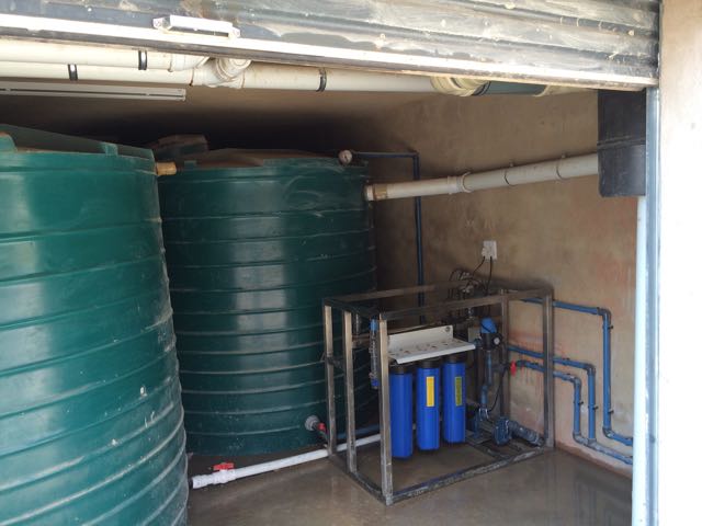 Complete view of Rainwater harvesting system