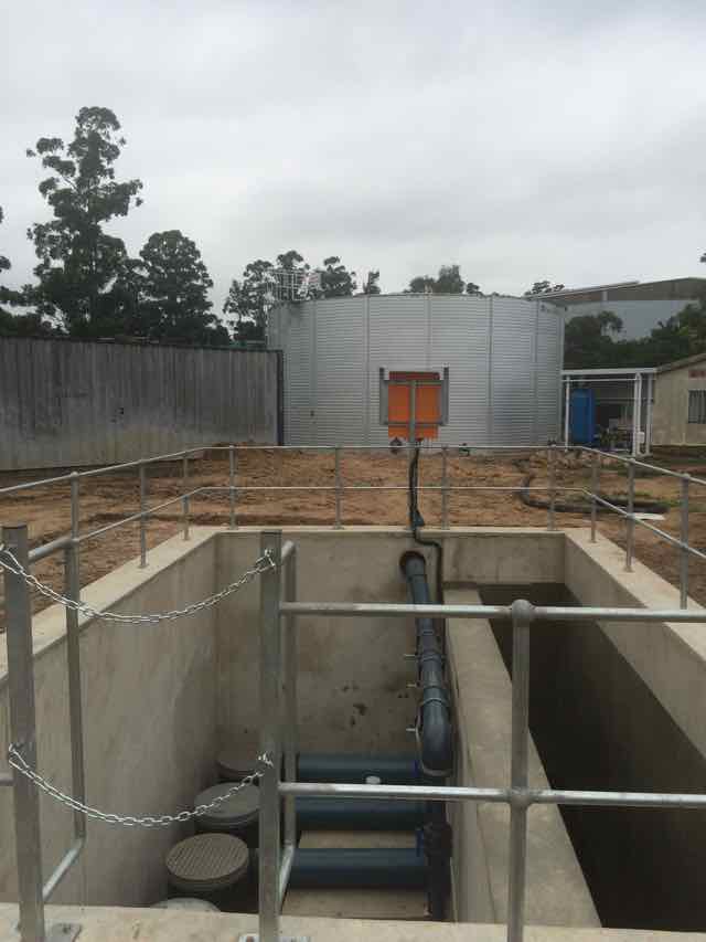 Industrial rainwater harvesting system durban