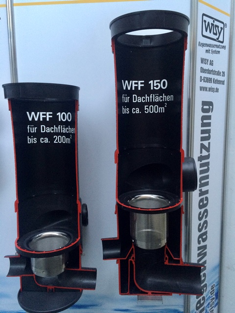 Wisy primary rainwater harvesting filter agents in South Africa 