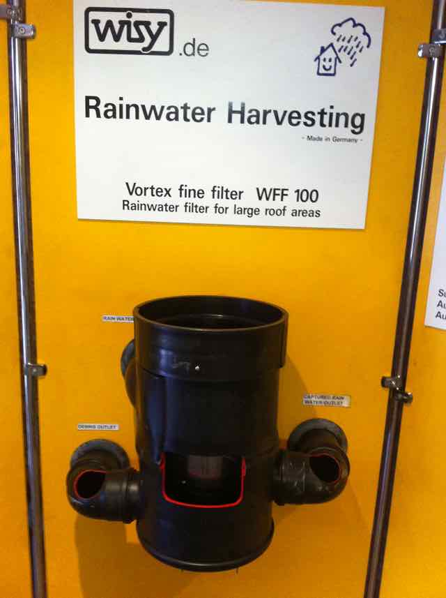 WISY Primary rainwater filter