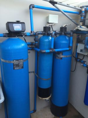 Dam water treatment plant